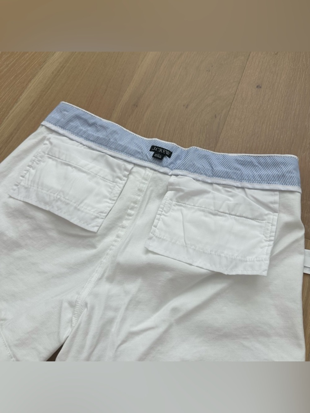 J Crew 3.5" Classic Chino Short White Womens Size 6 - Picture 15 of 16
